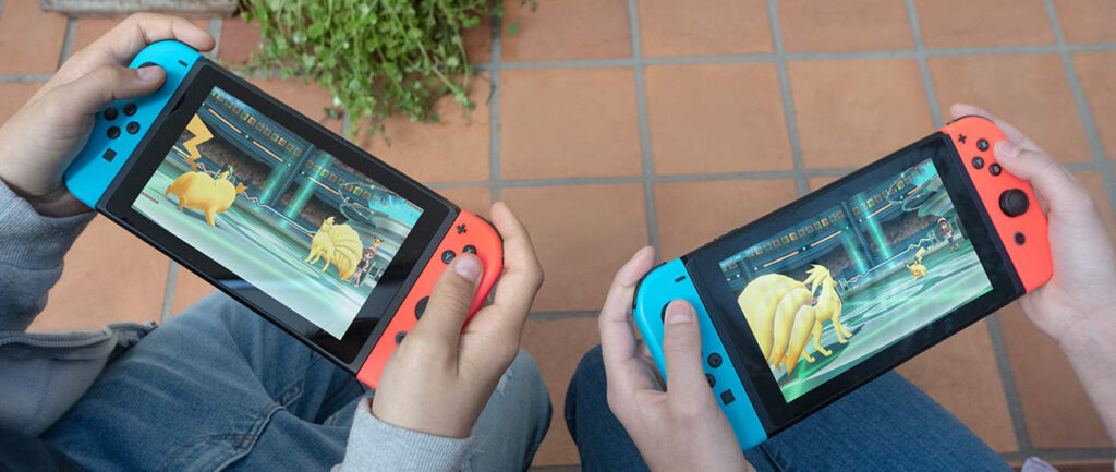 Nintendo Switch Jugando modo cooperativo